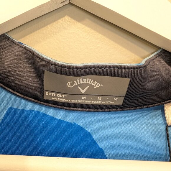 Callaway OPTI-DRI Golf Dress Abstract Print Golf Tennis Athleisure - Size M - Picture 5 of 6